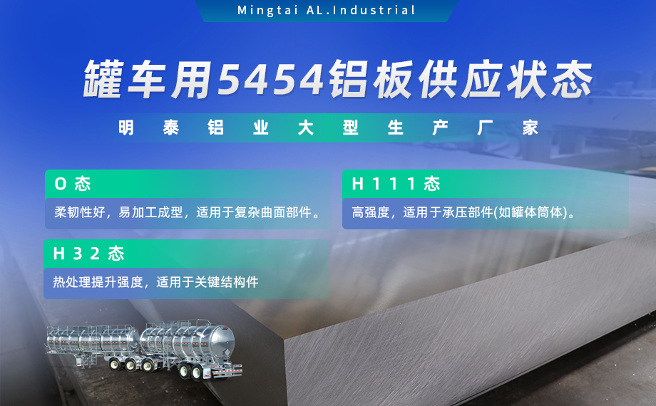 明泰鋁業(yè)供罐車鋁板原材料_油罐車防波板/擋油板用5454鋁板-O/H111/H32狀態(tài)好可塑性成型性高強(qiáng)度防銹 可按需定制